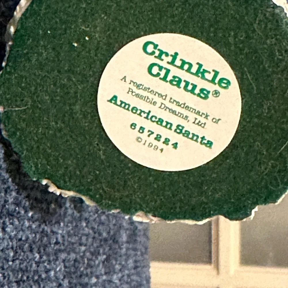 American Santa dressed like Uncle Sam by Crinkle Claus.